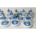 Subbuteo Andrew Table Soccer Everton 1984-85 on WSB Professional bases